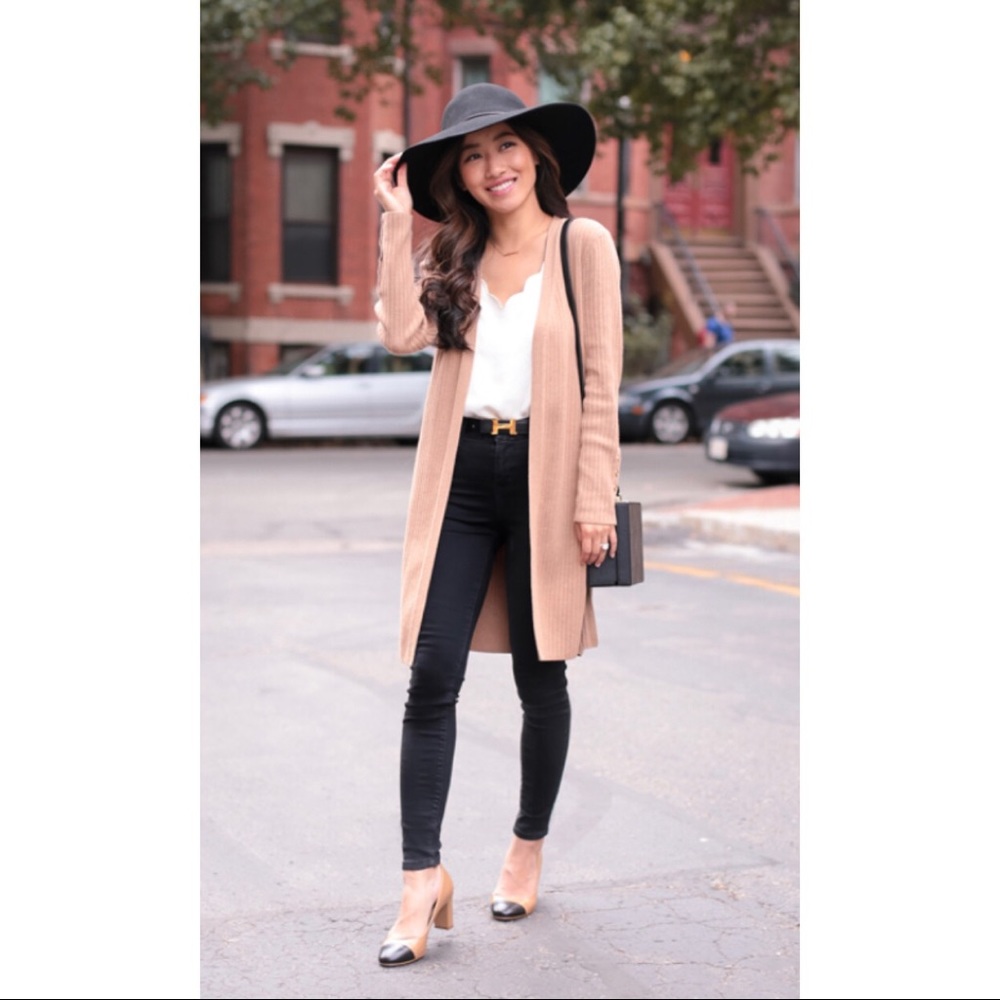 ZARA Cap toe heels Blush